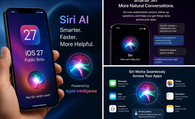 Siri AI Expands with iOS 27: Apple Introduces Smarter AI Features