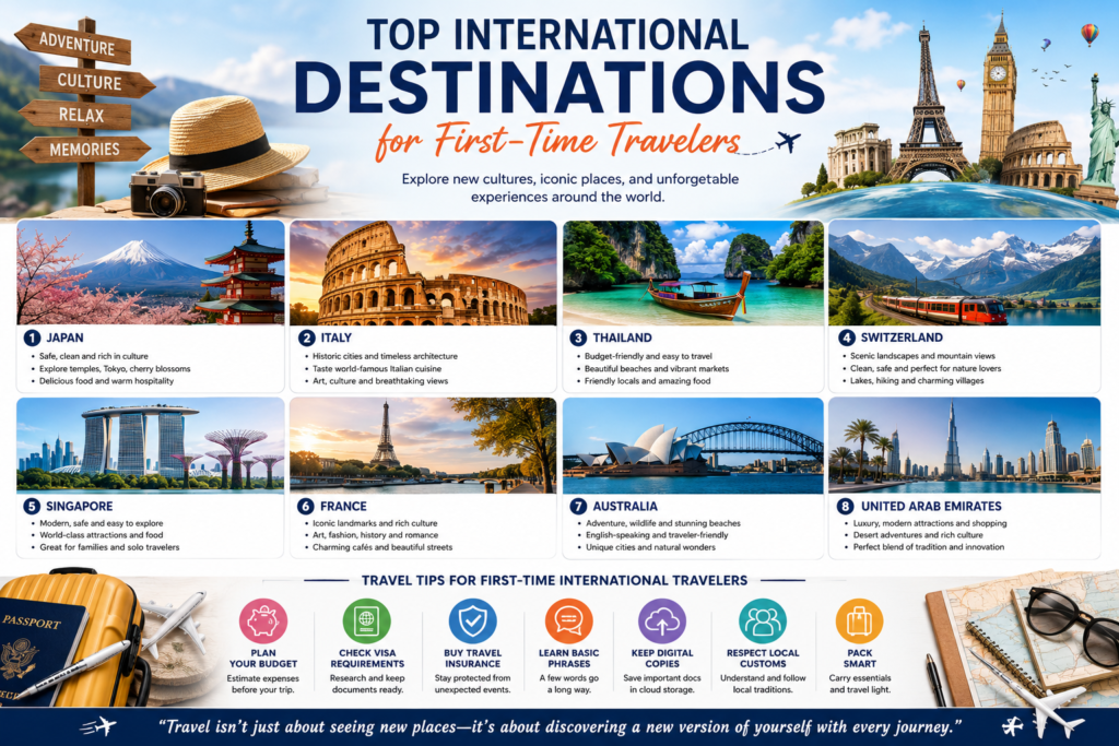 international destinations