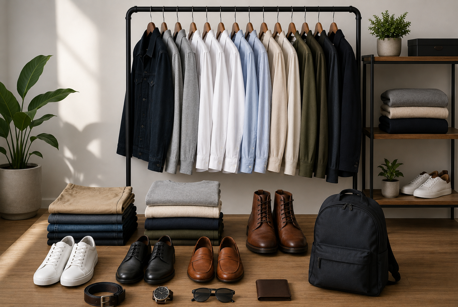 How to Build a Minimalist Men’s Wardrobe