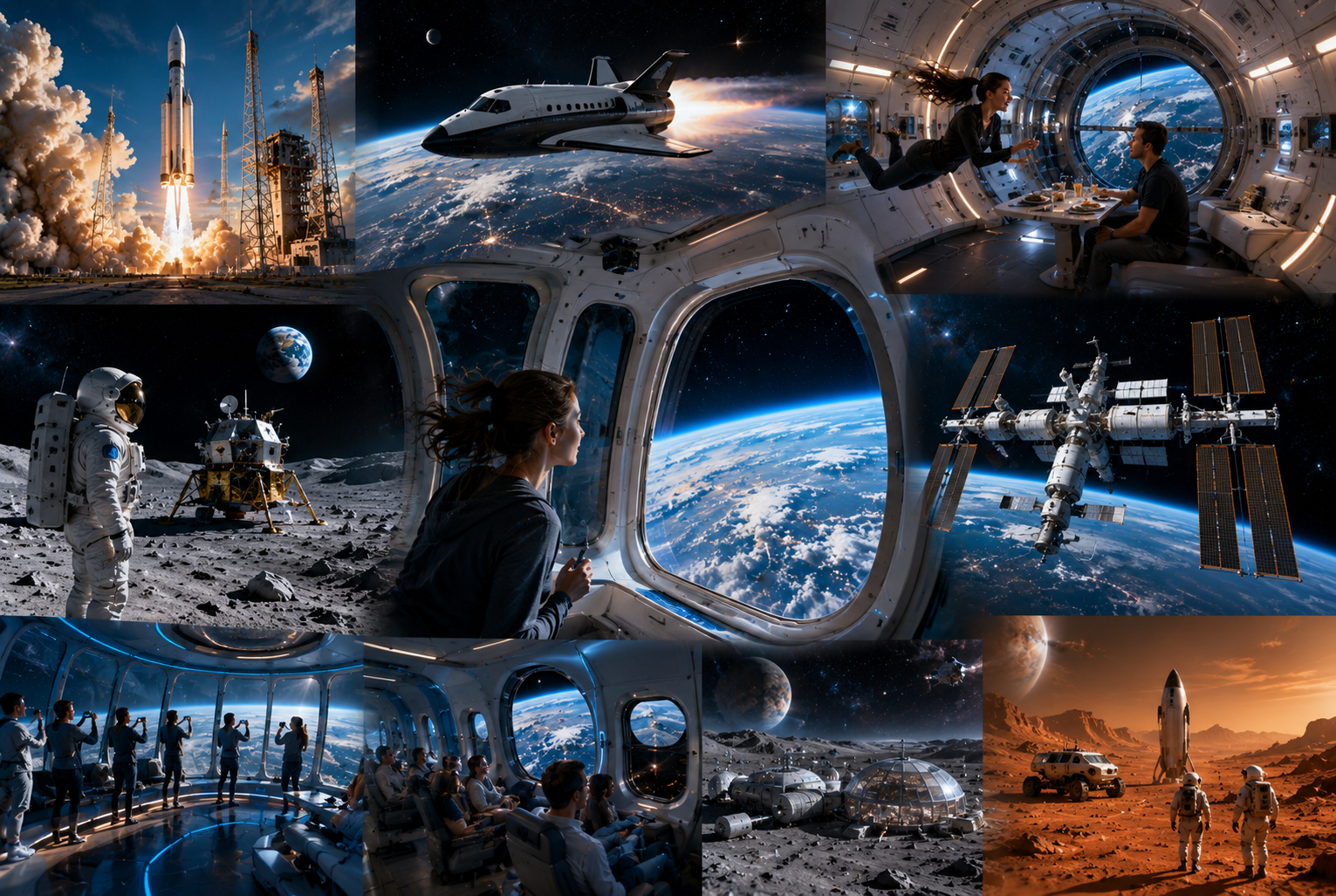 The Future of Space Travel and Commercial Space Tourism