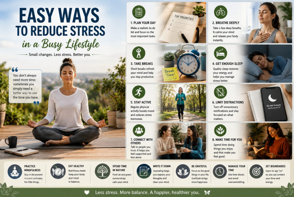 Ways to Reduce Stress
