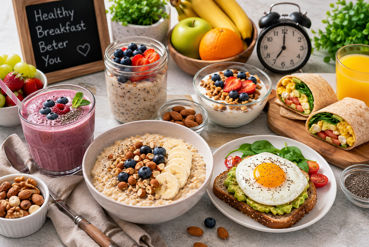 Healthy Breakfast Ideas for Busy Mornings