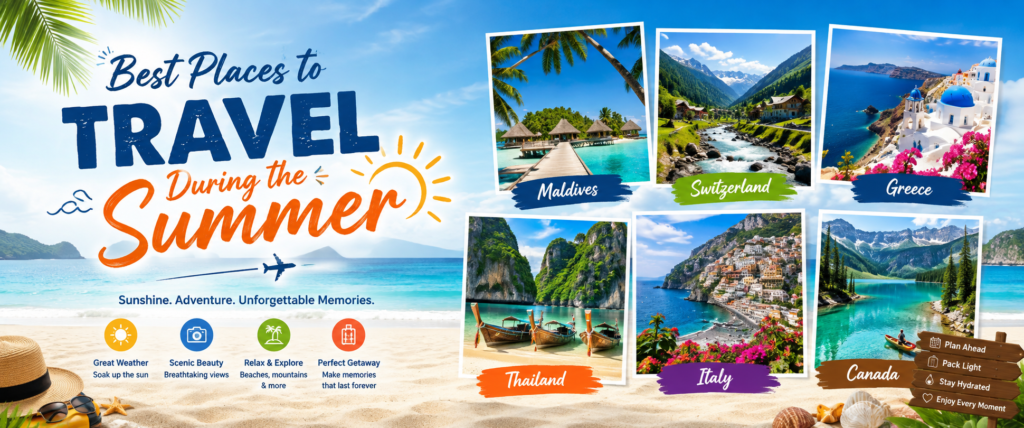 best places to travel during the summer