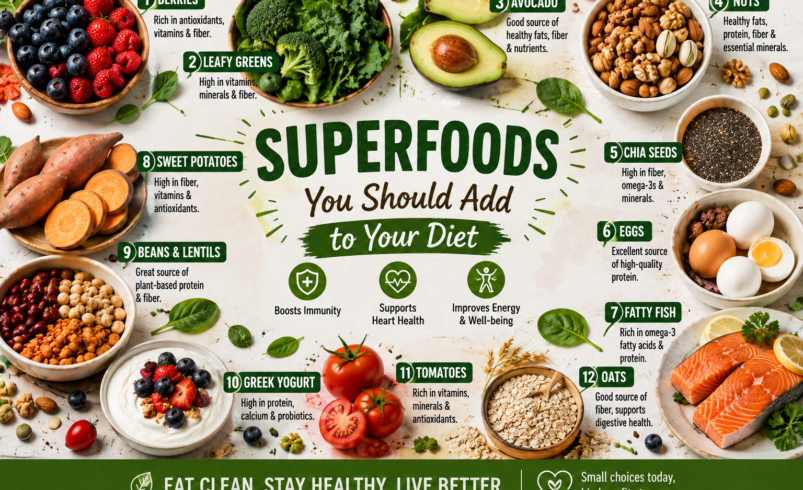 Superfoods You Should Include in Your Diet